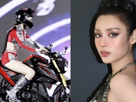 Yến Nhi ngã mô tô trên sân khấu, tân Miss Grand Vietnam 2026 từng uốn éo gây tranh cãi