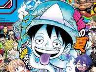Luffy hóa ma, 'ám' cả dàn manga trên bìa Shonen Jump