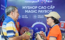 Loa 'ting ting' Paybox của KienlongBank hút khách