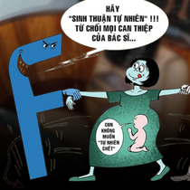 Sinh con 'thuận tự nhiên' nguy cơ hại cả mẹ lẫn con