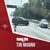 Tin tức tối 14-7: Ô tô nổ lốp tông vào xe ở làn dừng khẩn cấp cao tốc Hà Nội - Hải Phòng