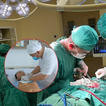 Vòi xịt nước áp lực cao phun trúng cổ trong lúc rửa sân khiến cụ ông nguy kịch