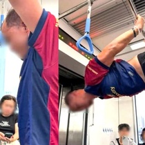 Hít xà đơn trên metro là hành vi gây rối trật tự công cộng, sẽ bị xử lý nghiêm