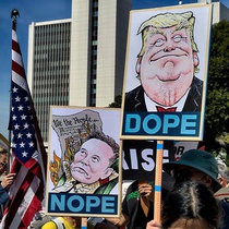 Biểu tình lớn nhất từ đầu nhiệm kỳ thứ hai của Tổng thống Donald Trump