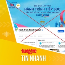 Tin tức sáng 4-9: Cảnh báo fanpage, website giả mạo giải chạy hỗ trợ bệnh nhân ung thư để trục lợi