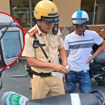 Nam thợ hồ bị phạt 9 triệu đồng vì lái xe máy về phòng trọ sau chầu nhậu mừng năm mới