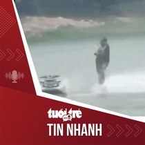 Tin tức tối 3-5: Sự cố khi biểu diễn flyboard, hai người đang bay rơi xuống hồ Núi Lớ