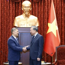 Tổng Bí thư, Chủ tịch nước Tô Lâm tiếp quyền Bộ trưởng Hải quân Mỹ Hùng Cao
