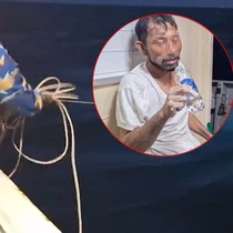 Ngư dân An Giang trôi dạt 4 ngày trên biển được tàu Hải quân cứu sống