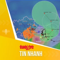 Tin tức sáng 24-8: Bão số 4 mạnh cấp 9 vẫn đi rất chậm, tâm mưa dịch xuống đồng bằng Bắc Bộ