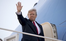 Ông Trump đã đến Nhật, phát biểu cứng về Triều Tiên
