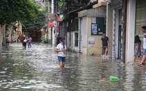 Áp thấp vào, thành phố Vinh ngập trong nước