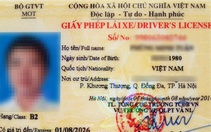 Đề nghị cảnh sát giao thông phối hợp tra cứu bằng lái giả