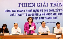 Còn có tình trạng 'đổ trách nhiệm cho nhau' về rác thải