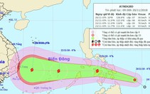 Áp thấp nhiệt đới sắp mạnh lên thành bão
