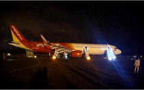 Máy bay Vietjet gặp sự cố nghiêm trọng khi hạ cánh