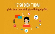 17 số đường dây nóng phản ánh tình hình giao thông dịp tết