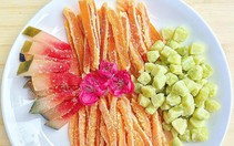 Làm mứt dưa hấu thanh mát đổi vị ngày tết