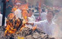 Giáo hội Phật giáo Việt Nam đề nghị bỏ tục đốt vàng mã