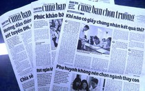 Chia sẻ thông tin trên phụ trang Cùng bạn chọn trường