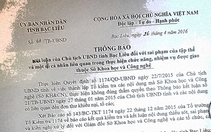 Bộ Nội vụ vào cuộc vụ giám đốc sở khiếu nại chủ tịch tỉnh Bạc Liêu