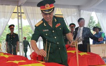 Truy điệu 21 hài cốt liệt sĩ Việt Nam hi sinh tại Lào