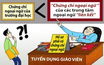 Băn khoăn chứng chỉ ngoại ngữ giáo viên