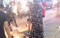Cô gái bị lột đồ, xát ớt, nước mắm nghi bị đánh ghen
