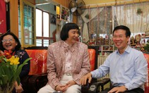 Ông Võ Văn Thưởng chúc tết văn nghệ sĩ trí thức tại TP.HCM