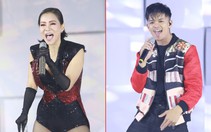 Thu Minh, Trọng Hiếu diễn tại chung kết Hoa hậu Hoàn vũ Việt Nam 2019