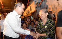 Bí thư Nguyễn Thiện Nhân dự ngày hội đại đoàn kết dân tộc