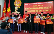 Hải Phòng thưởng nóng thủ môn Văn Toản và các VĐV đoạt huy chương SEA Games