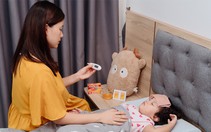 MC Minh Trang chia sẻ cách vượt qua chuỗi ngày chăm con ốm sốt