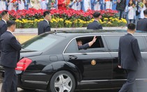 Chủ tịch Kim Jong Un rời ga Đồng Đăng tiến về Hà Nội