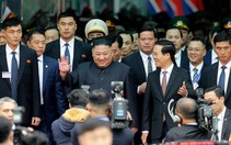 Đoàn xe chủ tịch Kim Jong Un đang tiến về Hà Nội
