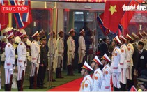 Trực tiếp: Đoàn xe của ông Kim Jong Un về Hà Nội
