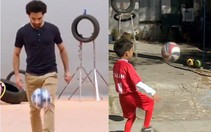 Fan 7 tuổi sút thần sầu như cầu thủ Mohamed Sala