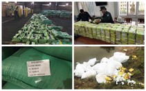 Rùng mình cảnh ma túy đựng trong bao tải, chất thành đống tuồn vào Việt Nam