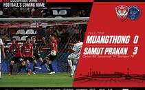 Văn Lâm cản phá xuất sắc 6 lần không đủ giúp Muangthong khỏi thảm bại 0-3
