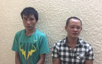 Bắt nhóm chuyên cướp giật trước cửa ngân hàng ở Hà Nội