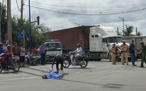Va chạm với xe container ở vòng xoay Mỹ Thủy, một phụ nữ tử vong