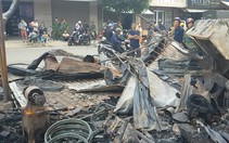 Lâm Đồng cháy lớn thiêu rụi 12 kiôt tại chợ Liên Nghĩa