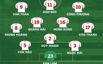 HLV Park Hang Seo sẽ dùng đội hình nào đấu Thái Lan?