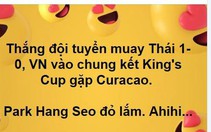 CĐV Việt Nam 'sướng quá trời đất' sau chiến thắng trước đội... 'muay Thái' !