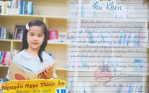 Trường thay giấy khen bằng thư khen khiến học trò, cha mẹ rưng rưng