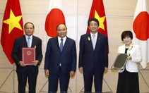 Thủ tướng Việt Nam và Thủ tướng Nhật Bản chứng kiến lễ trao đổi các văn kiện hợp tác