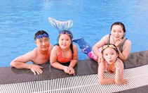 Huấn luyện kỹ năng chống đuối nước cho du khách nhí