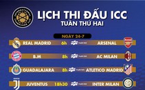 Lịch thi đấu ICC tuần thứ hai: Chờ đại chiến Madrid