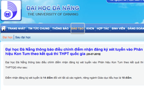 Hàng loạt trường đại học điều chỉnh tăng điểm sàn