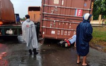Sở đề nghị công an xử lý xe đầu kéo không khóa gù container